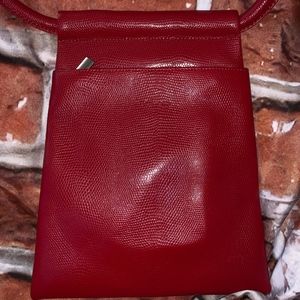 NWOT Tuci Italia Reptile Shoulder Bag